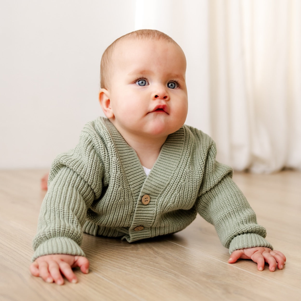 Hello Poppet Bowie Cardigan available at Bear & Moo
