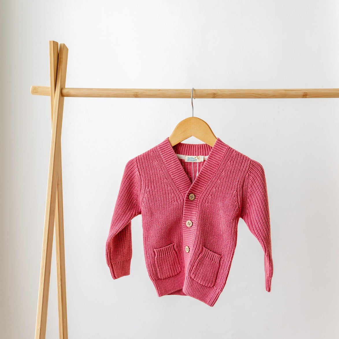 Hello Poppet Bowie Cardigan available at Bear & Moo