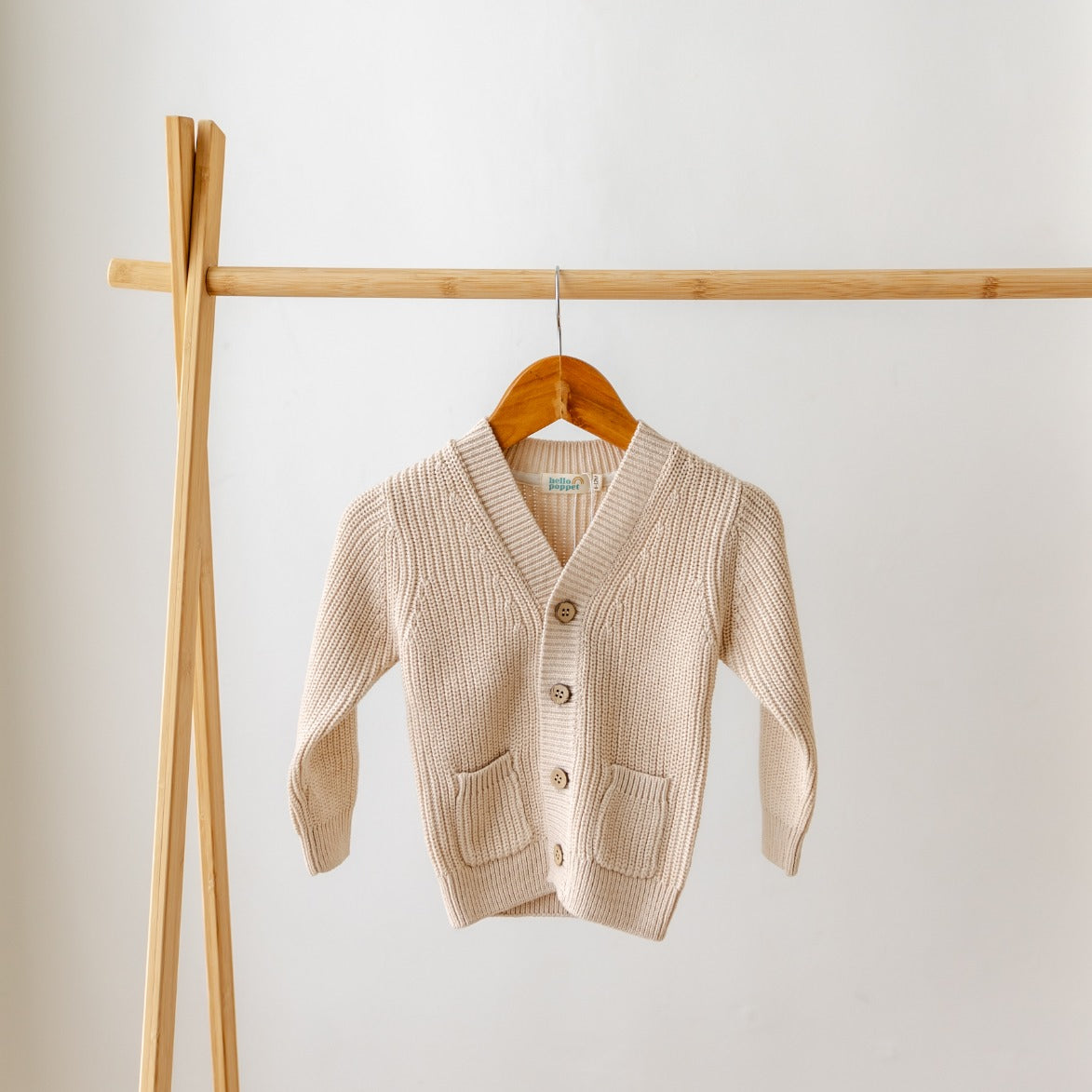 Hello Poppet Bowie Cardigan available at Bear & Moo