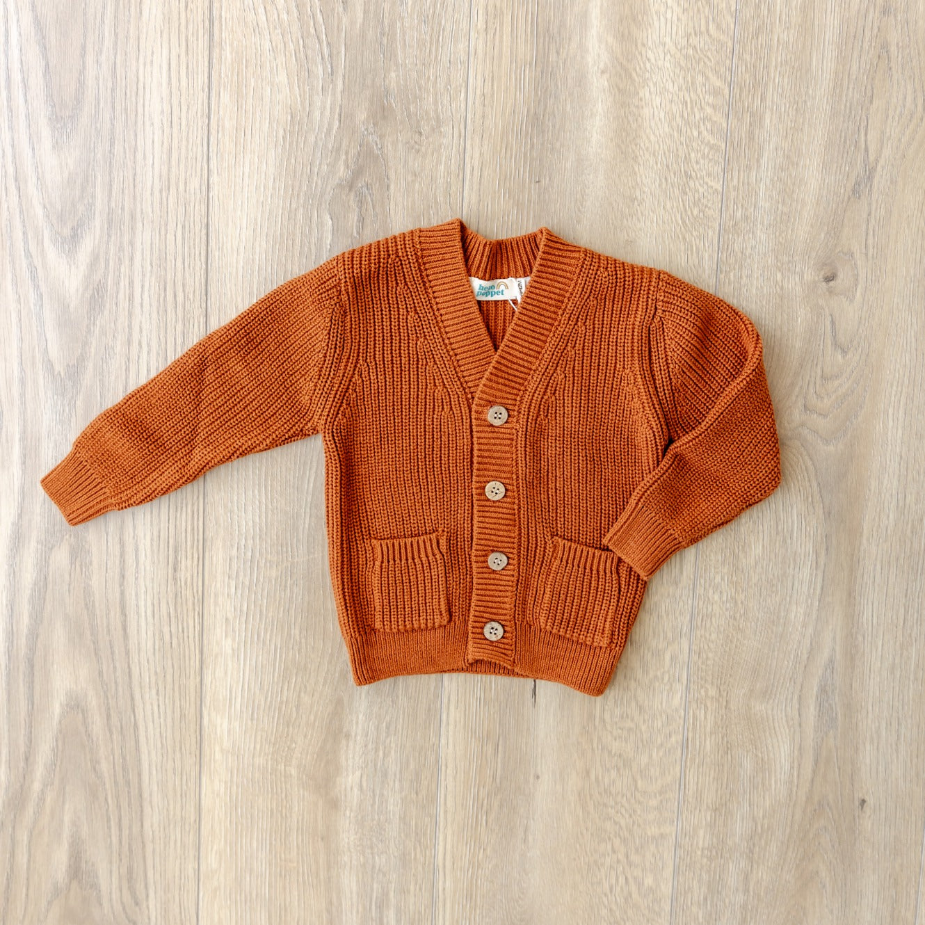 Hello Poppet Bowie Cardigan available at Bear & Moo