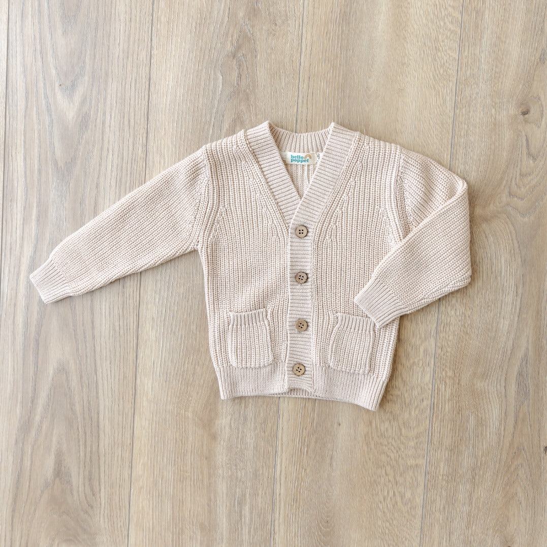 Hello Poppet Bowie Cardigan available at Bear & Moo