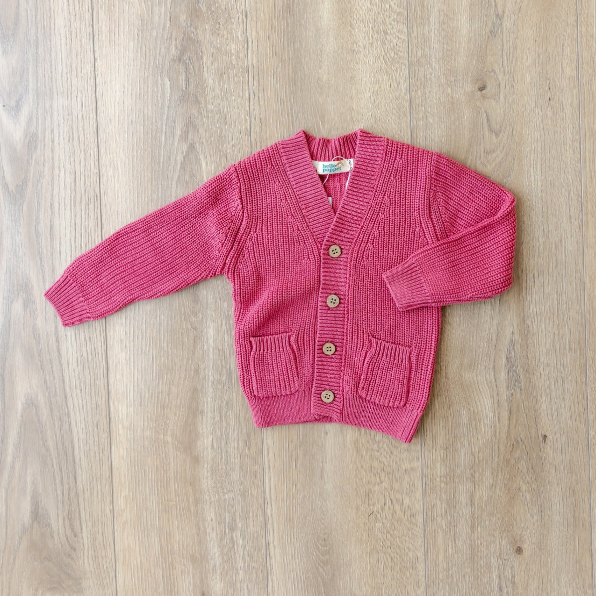 Hello Poppet Bowie Cardigan available at Bear & Moo