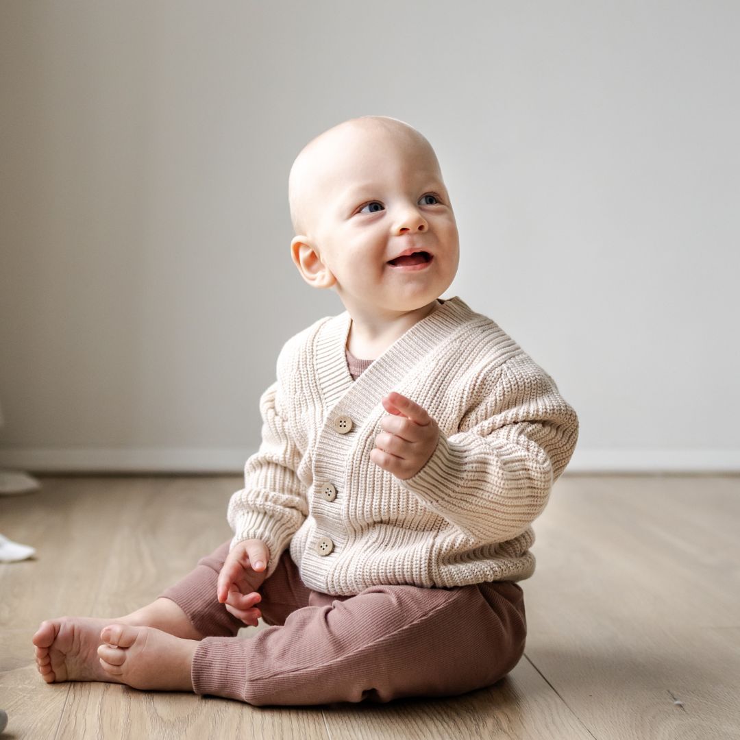 Hello Poppet Bowie Cardigan available at Bear & Moo