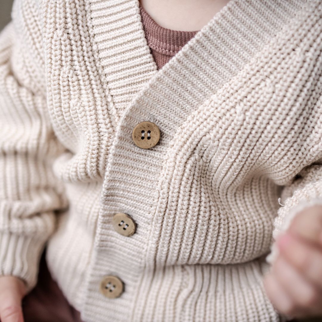 Hello Poppet Bowie Cardigan available at Bear & Moo