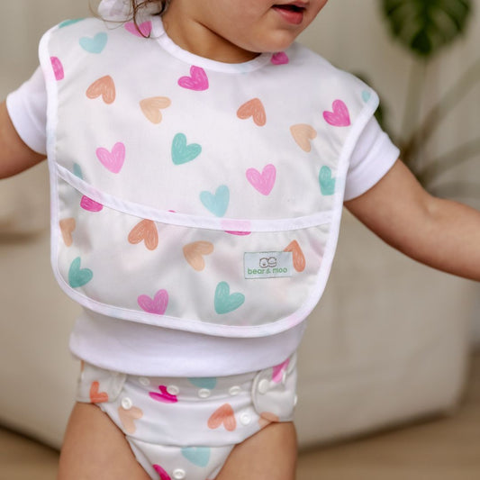 Love Notes Cloth Nappy | One Size Fits Most