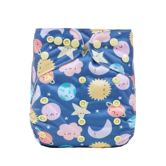 Bear & Moo One Size Fits Most Reusable Cloth Nappy
