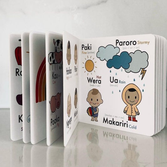 My First Te Reo Māori Picture Dictionary from As We Are Illustration available at Bear & Moo