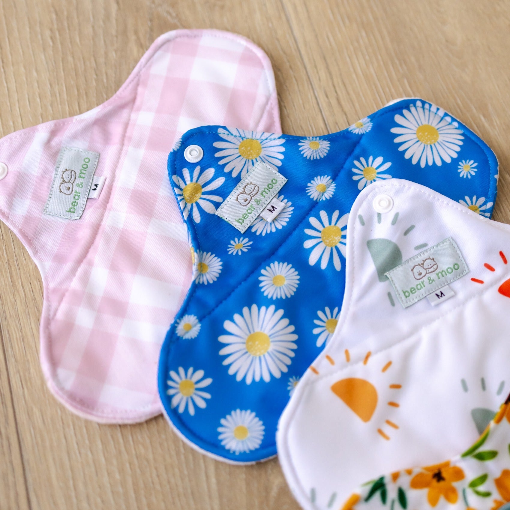 Bear & Moo Reusable Sanitary Pad | Happy Days