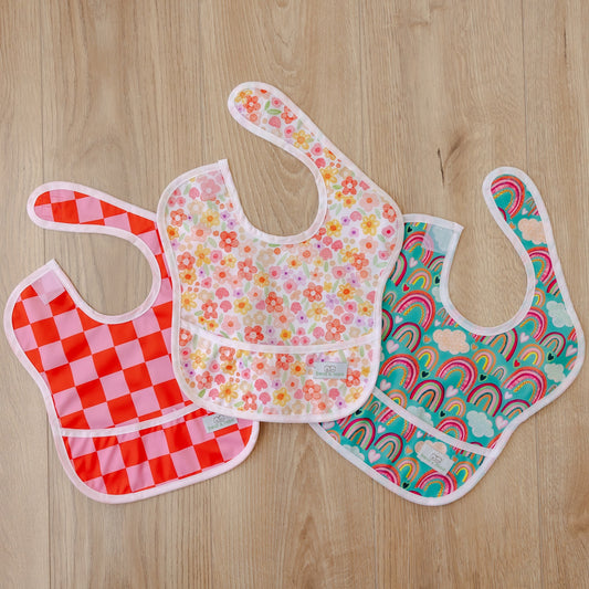 Classic Bib | Raspberry Slice