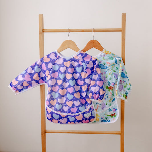 Sleeved Bib | Ocean Friends