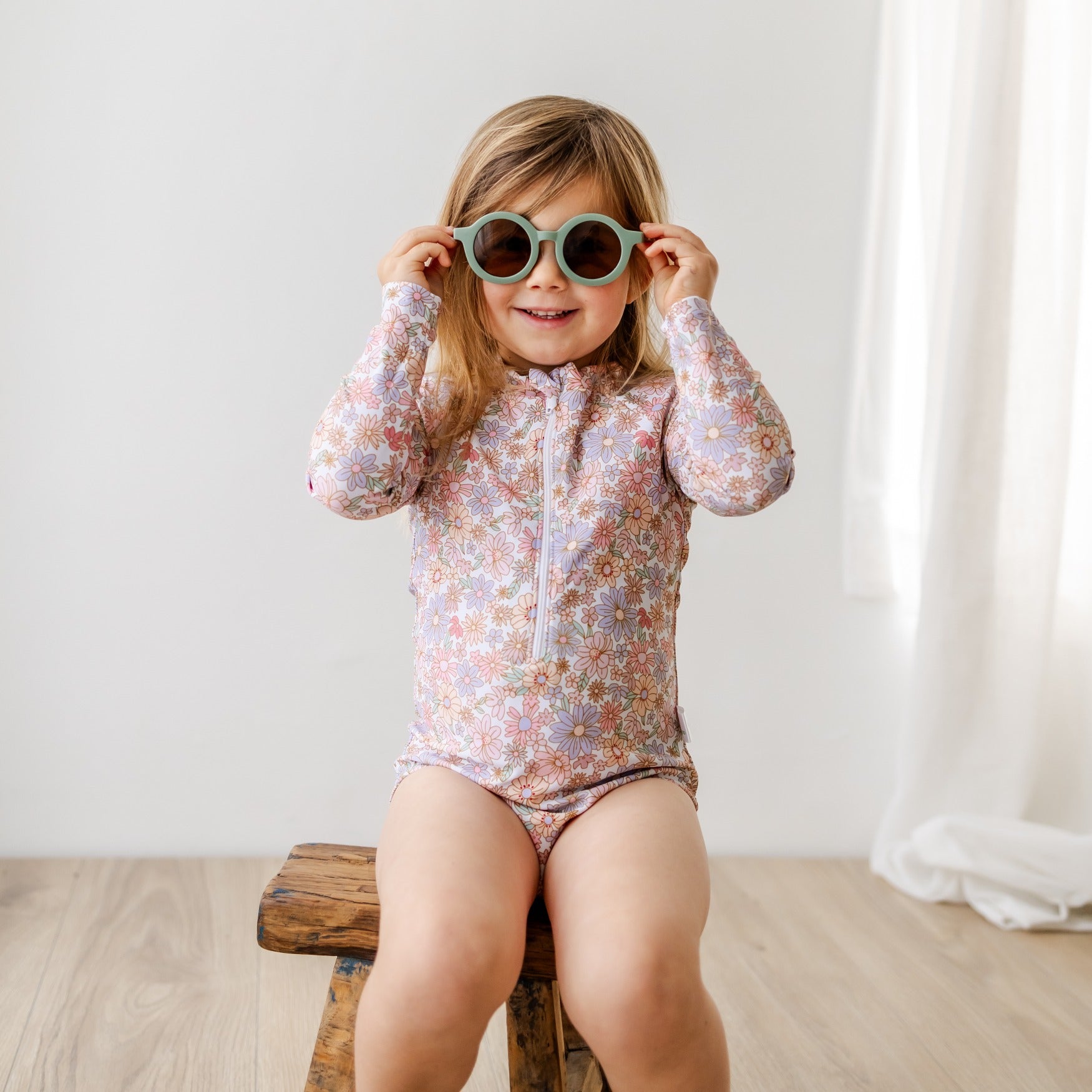 Bear & Moo Harper Swimsuit | Kids Togs | Floral Whimsy