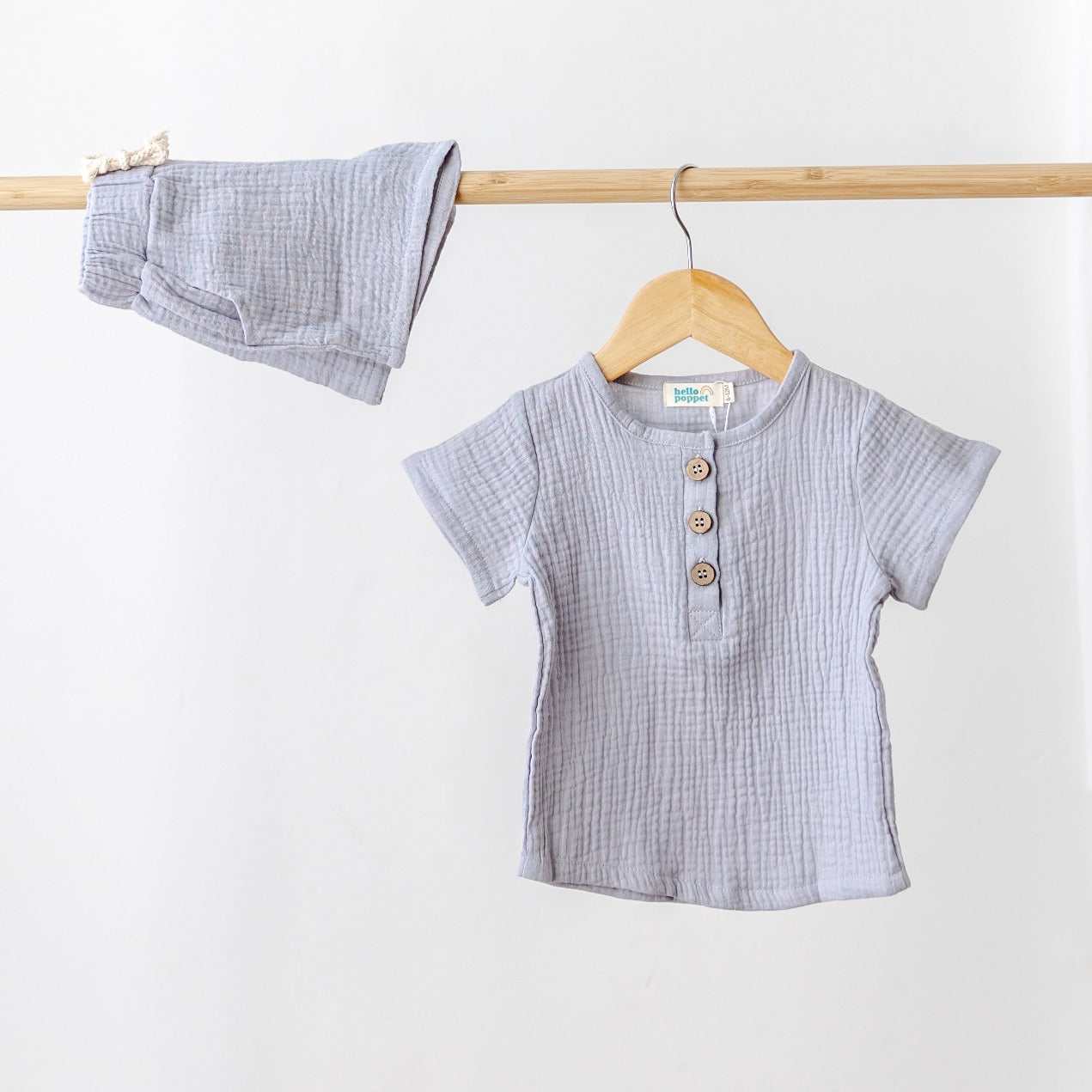 Hello Poppet Quinn Set | Organic Kids Clothing | available at Bear & Moo