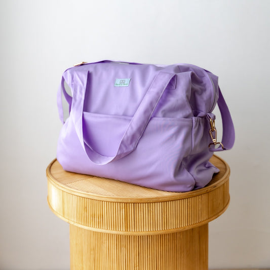 Bear & Moo Day Bag | Lilac