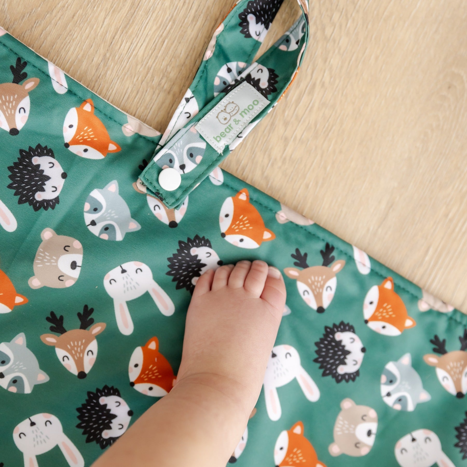 Bear & Moo Woodland Critters Reusable Change Mat