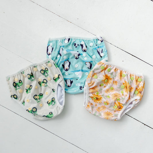 Sweet Sunflowers Swim Nappy