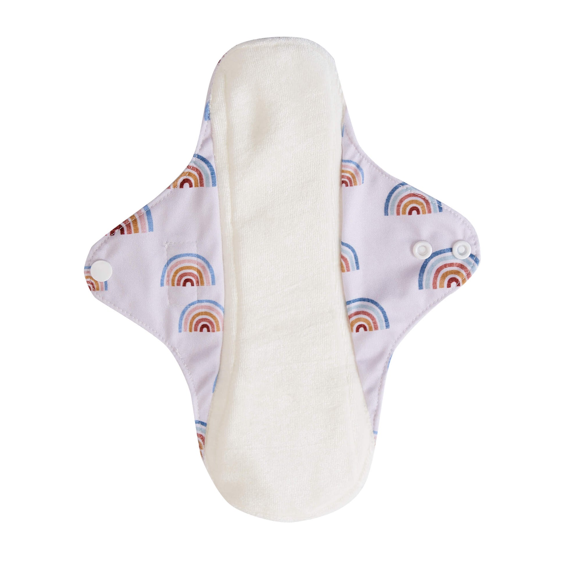 Bear & Moo Large Reusable Sanitary Pad Liner | Rustic Rainbow