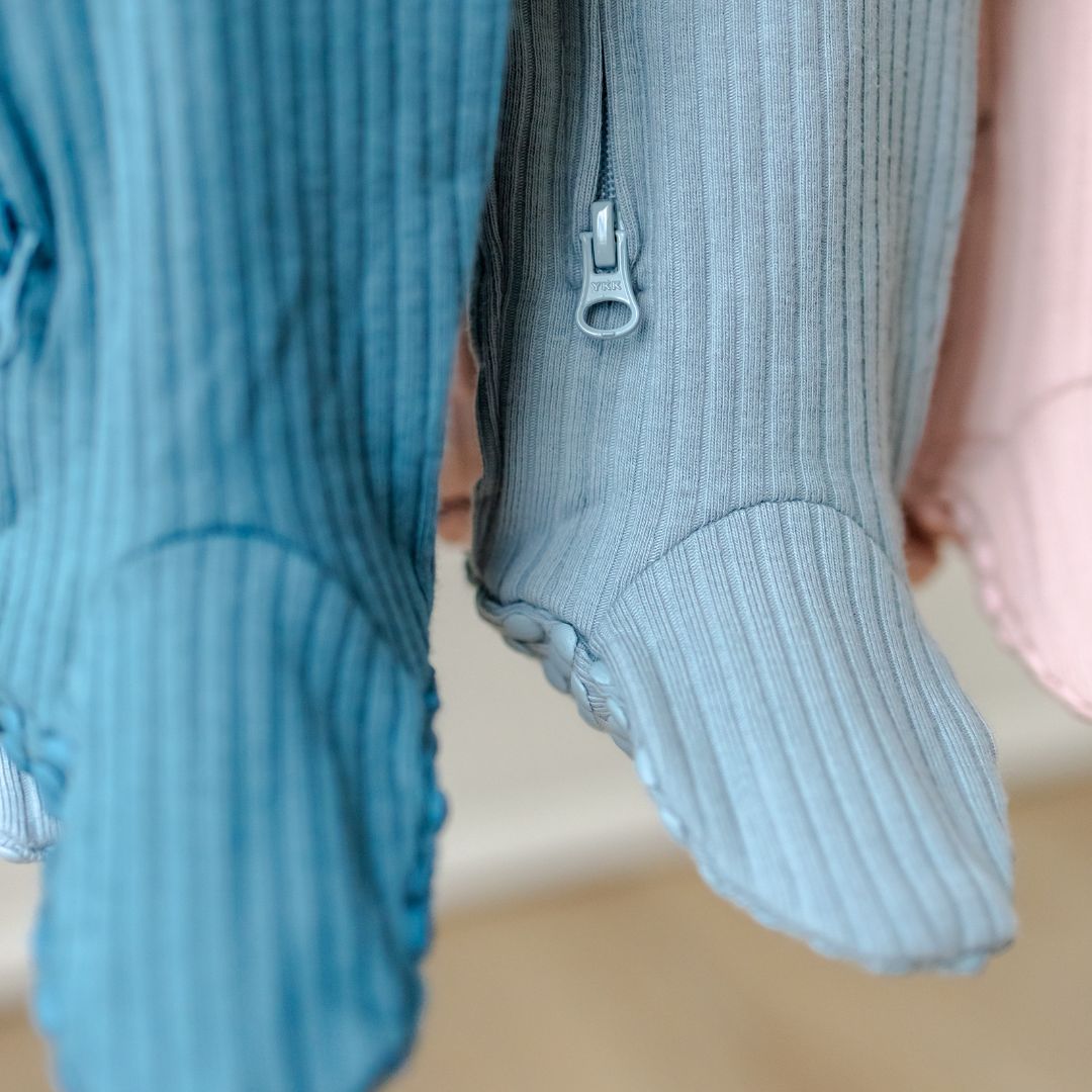 Hello Poppet Original Ribbed All in One | Longsleeve available at Bear & Moo
