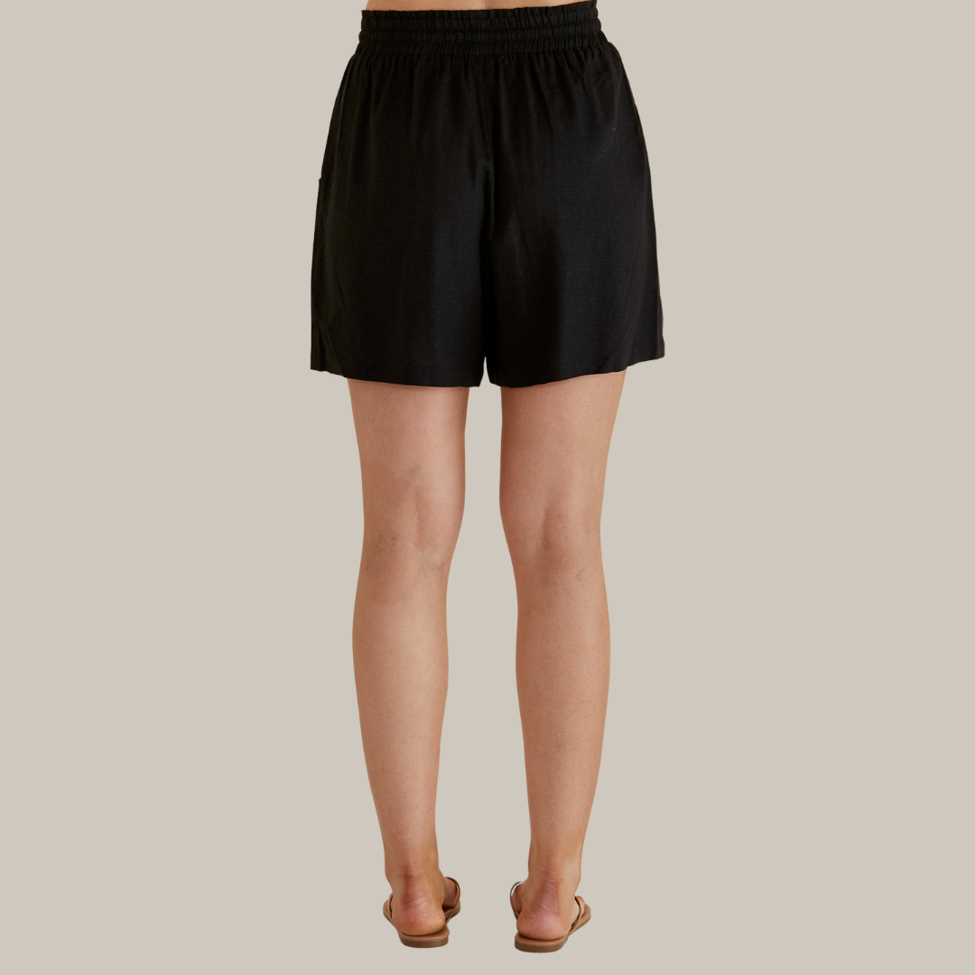 Betty Basics Sierra Short | Black available at Bear & Moo