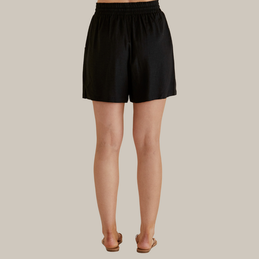Betty Basics Sierra Short | Black available at Bear & Moo