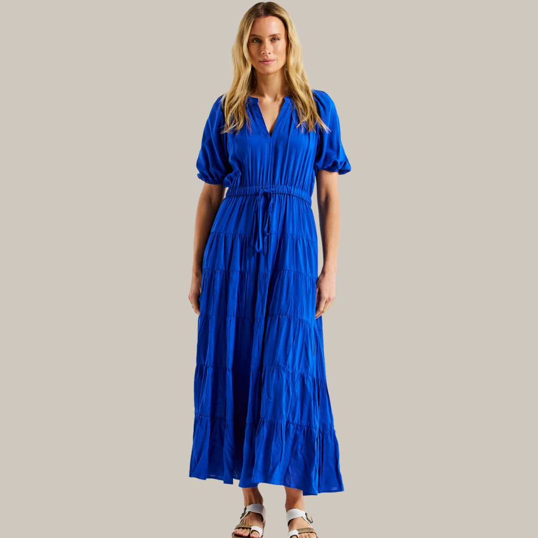 Betty Basics Aleja Dress | Cobalt Blue available at Bear & Moo