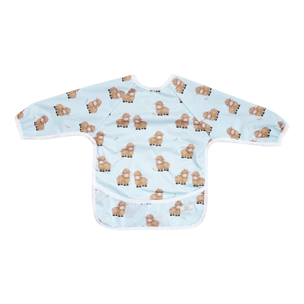 Sleeved Bib | Highland Cows