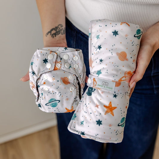 Stardust Newborn Nappy