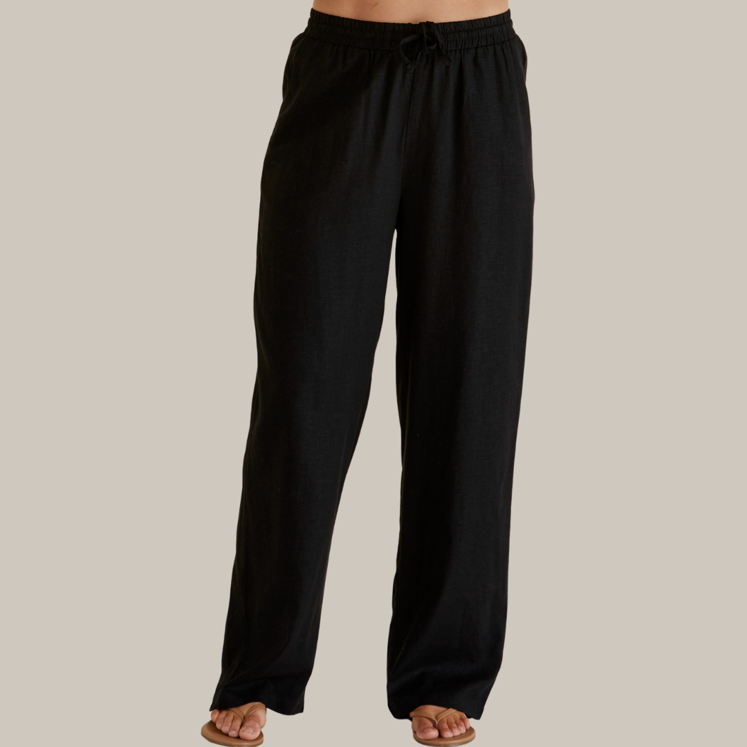 Betty Basics Zaza Relax Pant | Black available at Bear & Moo