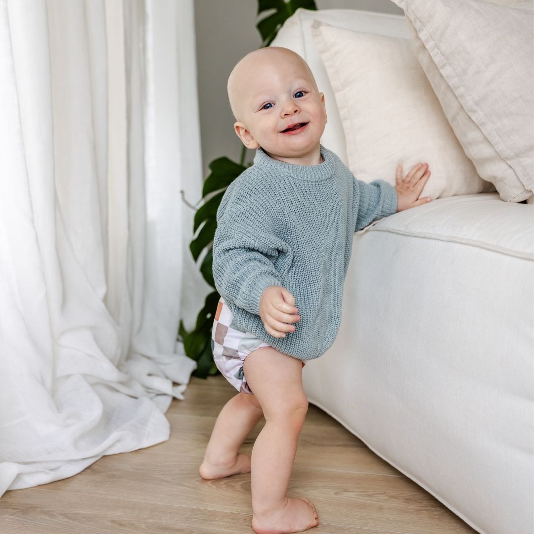 Hello Poppet Sloane Jumper available at Bear & Moo