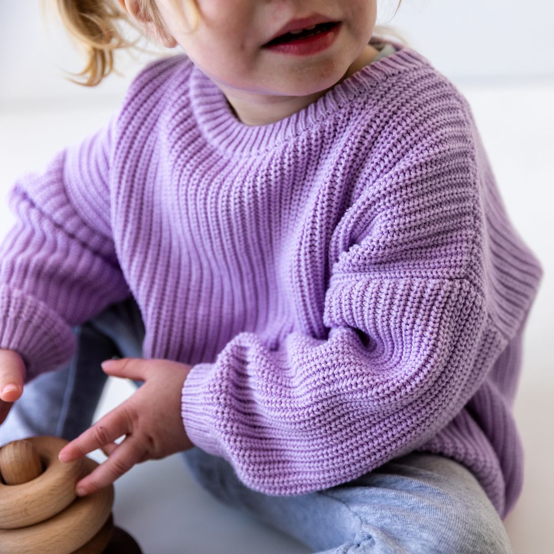 Hello Poppet Sloane Jumper available at Bear & Moo