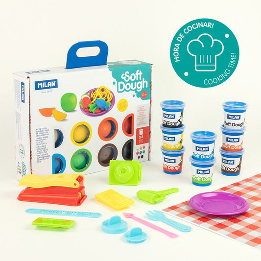 Milan Soft Dough Cooking Time Play Kit available at Bear & Moo