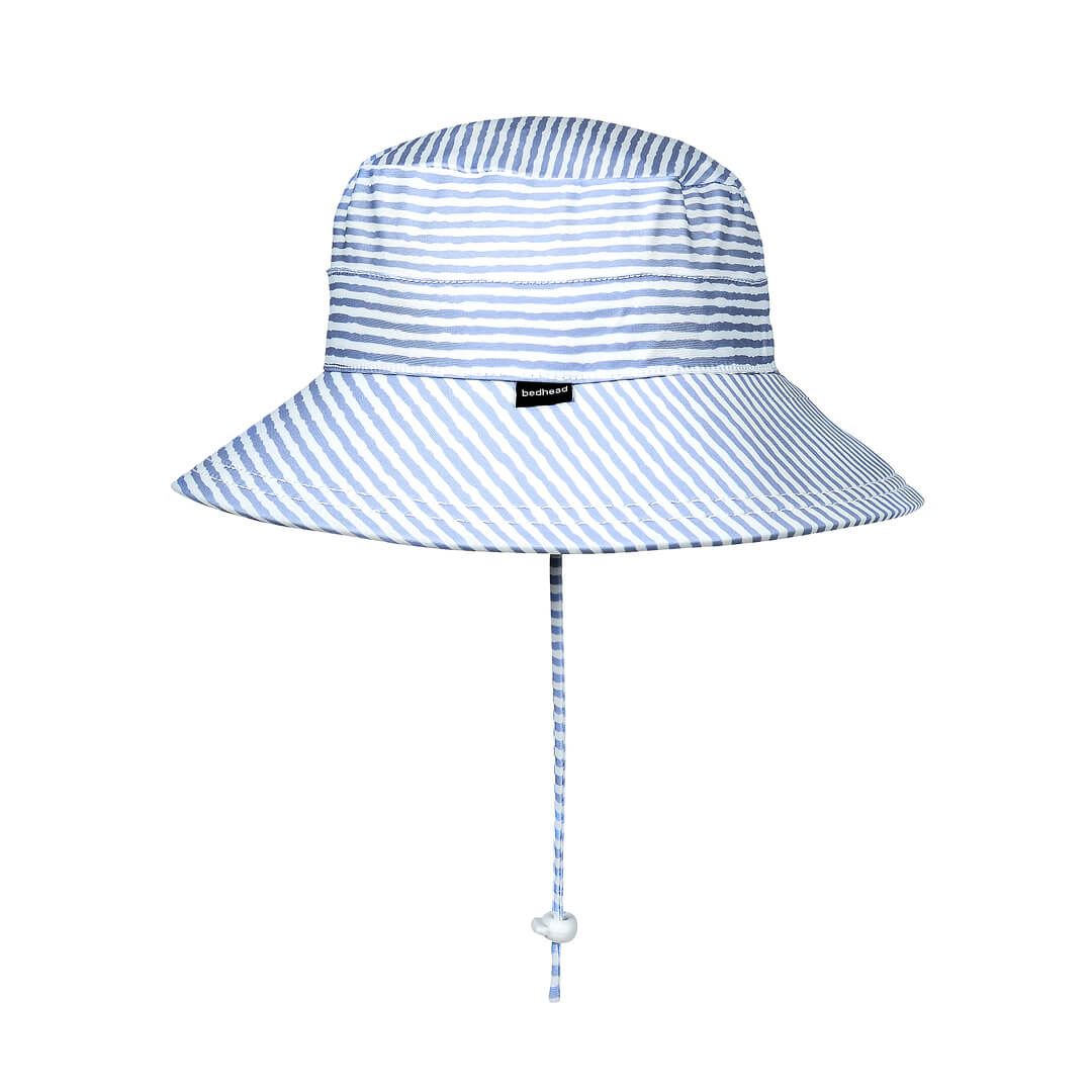 Classic Bucket Swim Beach Hat in Stevie print available at Bear & Moo