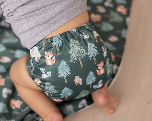 Forest Friends Cloth Nappy | Large