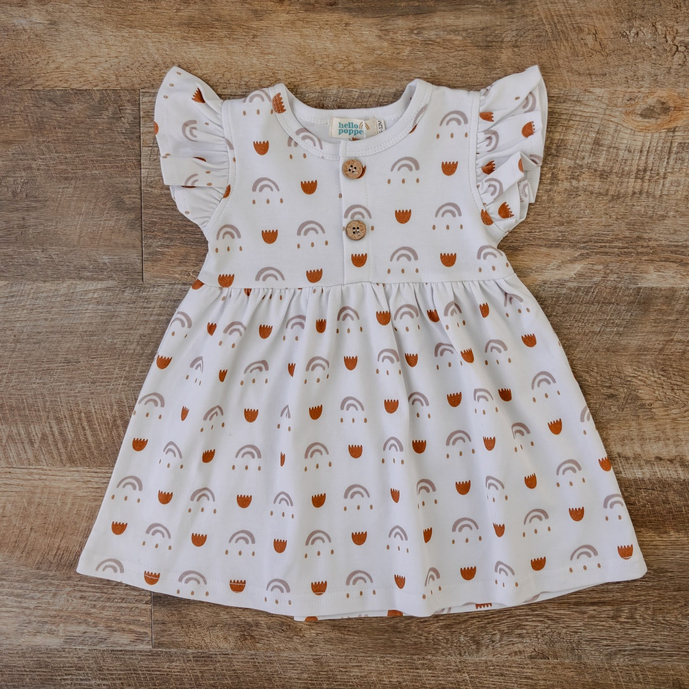 Hello Poppet Isla Dress available at Bear & Moo