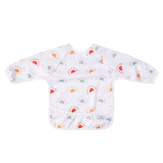 Bear & Moo Sleeved Bib | Happy Days