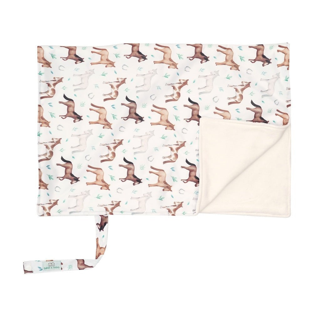 Bear & Moo Horses Reusable Change Mat