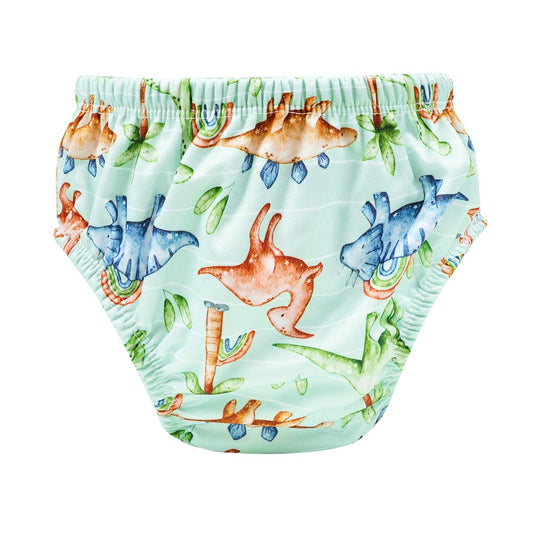 Bear & Moo Reusable Nappies | Reusable Swim Nappy | Jurassic print