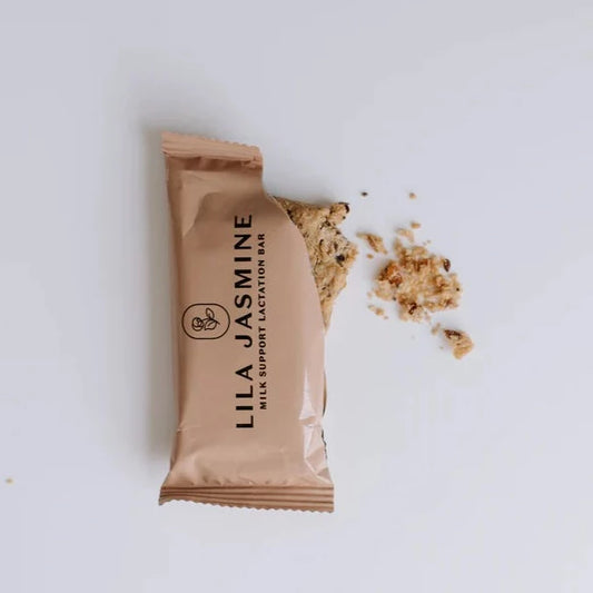 Lila Jasmine Lactation Bars | Apricot & Chocolate breastfeeding support available at Bear & Moo