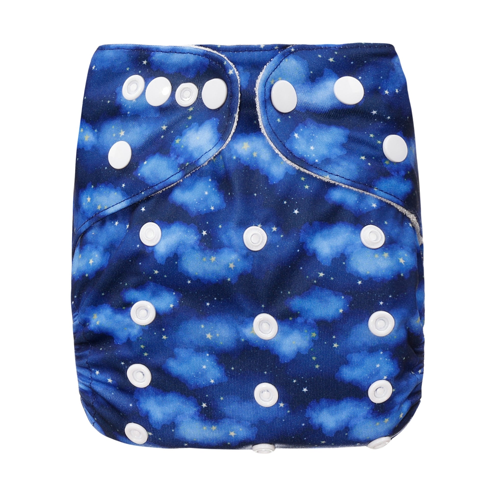 Bear & Moo Reusable Cloth Nappy | One Size Fits Most | Night Sky