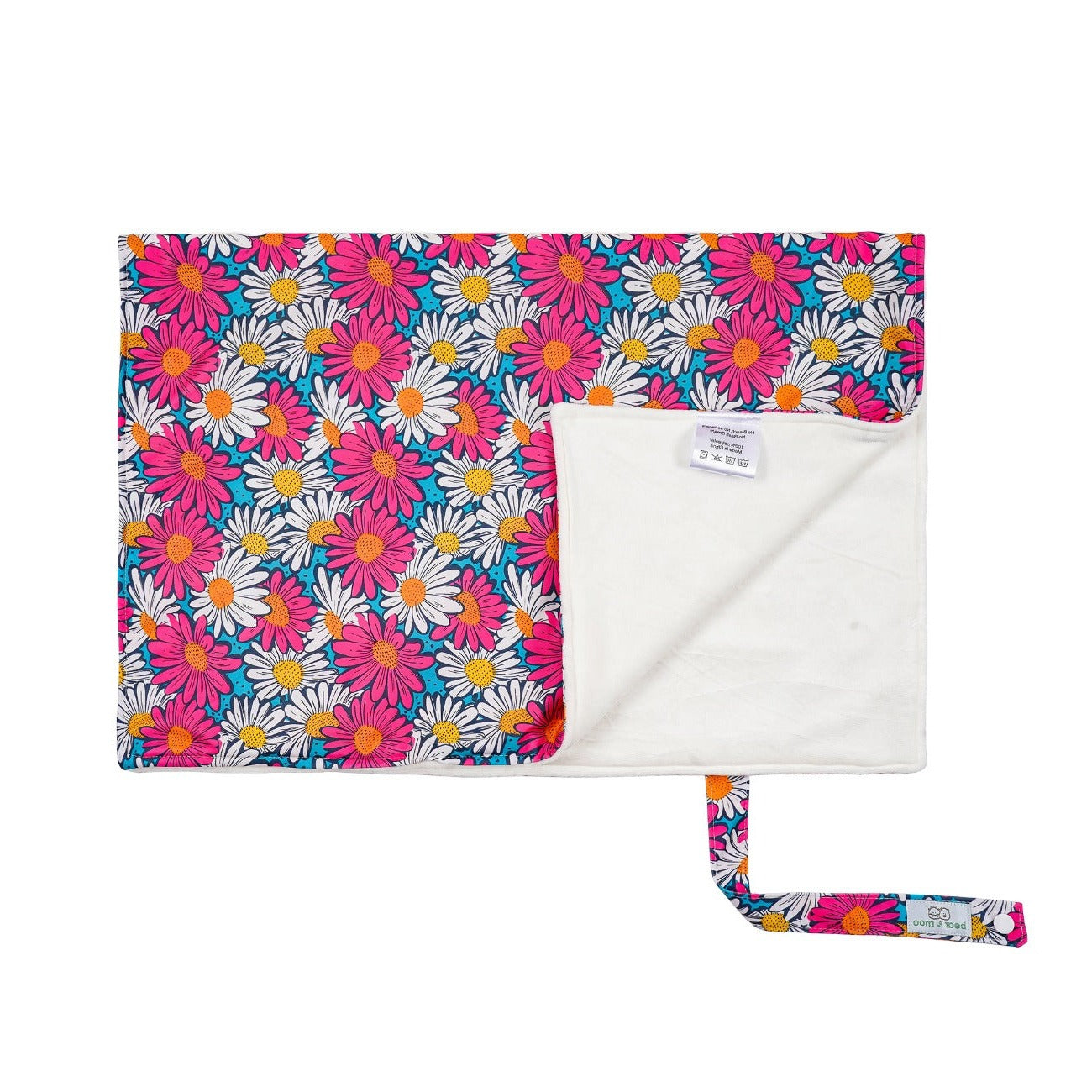 Bear & Moo Retro Daisies Reusable Change Mat