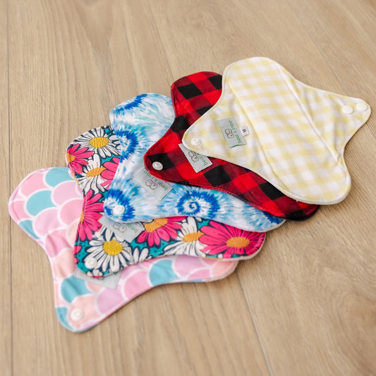 Reusable Sanitary Pad | Retro Daisies