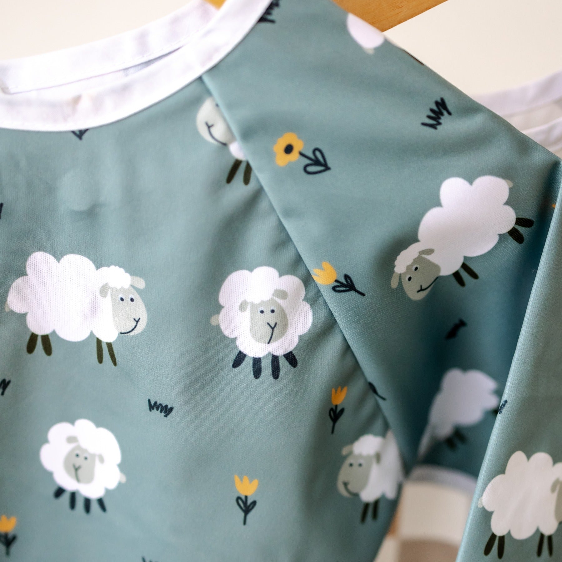 Bear & Moo Sleeved Bib | Paddock Grazing