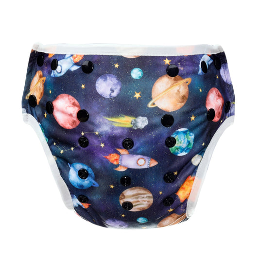 Bear & Moo Space Rockets Swim Nappy