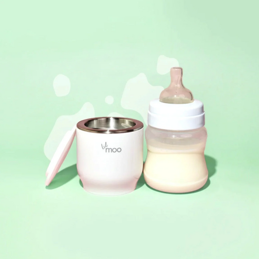 Portable Bottle Warmer Milky White