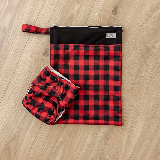 Large Wet Bag | Gumboot Gingham