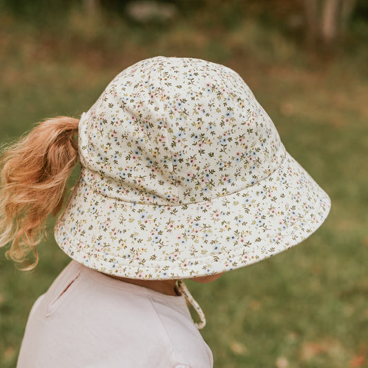 Ponytail Bucket Sun Hat