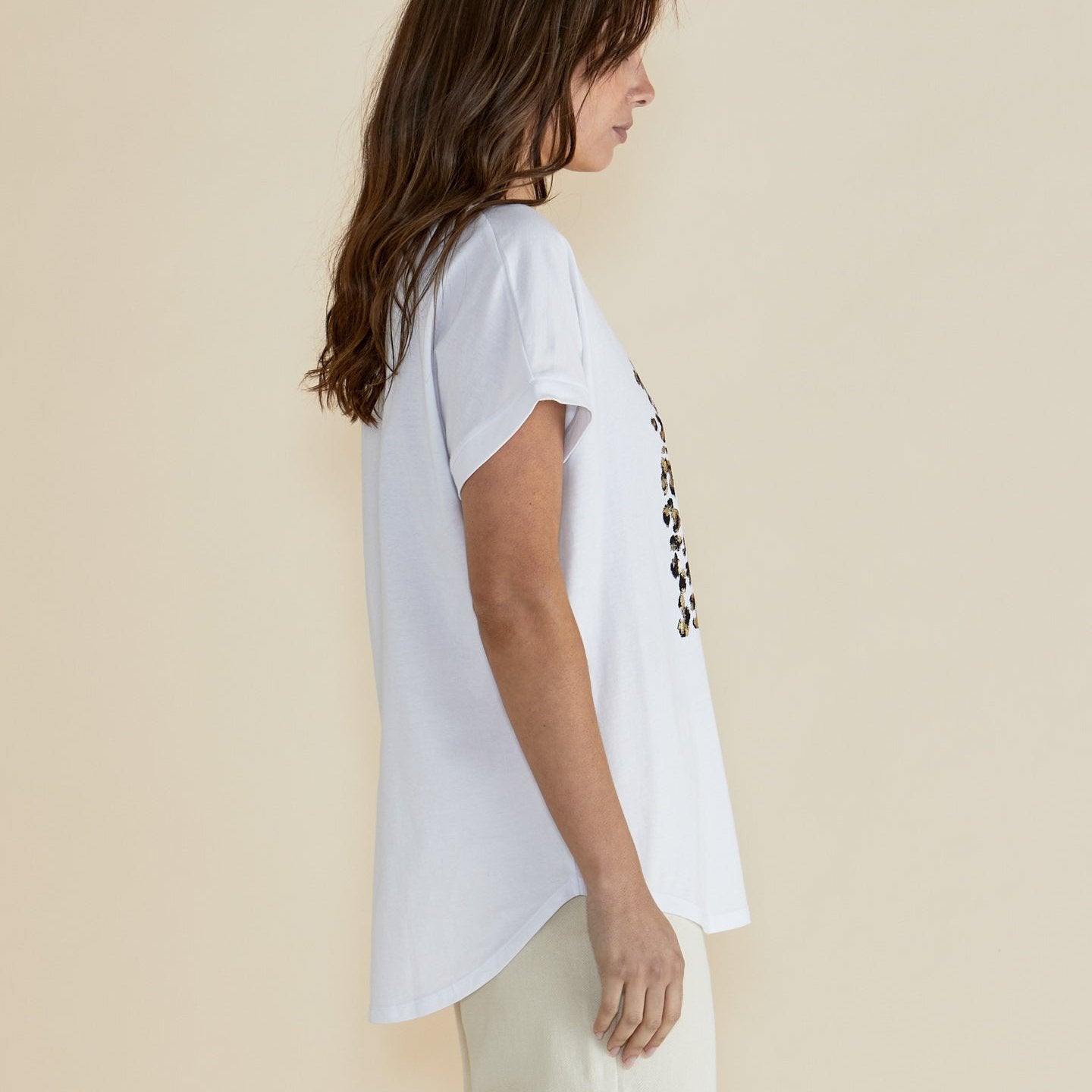 Betty Basics Tee in LE MARAIS PRINT available at Bear & Moo