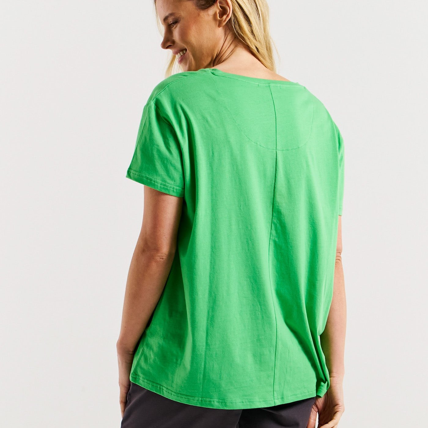 Betty Basics Teagan V-Neck Tee available at Bear & Moo