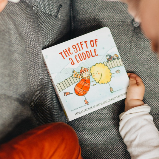 The Kiss Co The Gift of a Cuddle Board Book from Bear & Moo