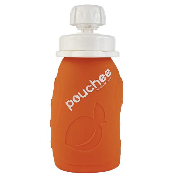 Hungry Cubs Pouchee in Orange from Bear and Moo